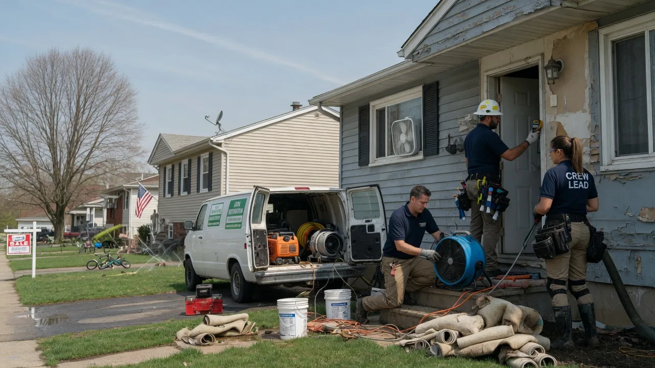 Flood Cleanup in Pleasant Hill, LA near me