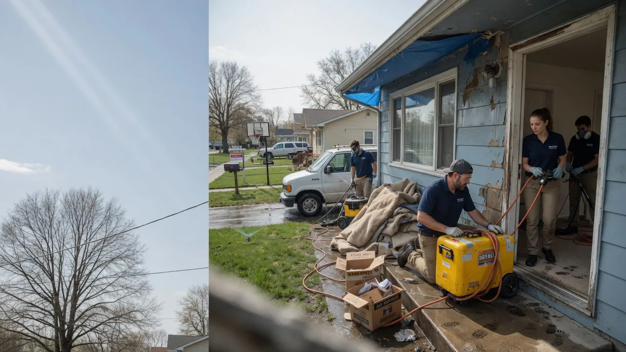 Basement Flood Cleanup in Pleasant Hill, LA near me